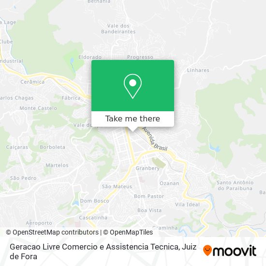 Geracao Livre Comercio e Assistencia Tecnica map