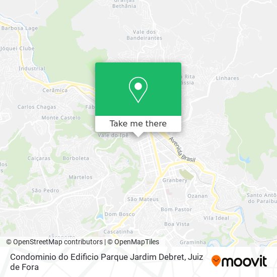 Condominio do Edificio Parque Jardim Debret map