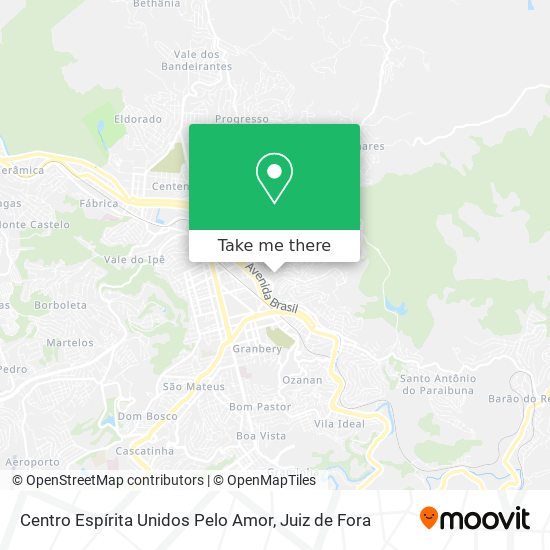 Centro Espírita Unidos Pelo Amor map