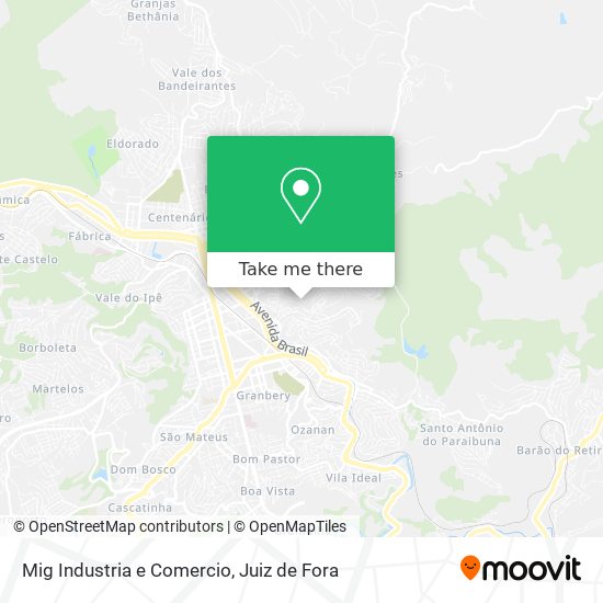 Mig Industria e Comercio map