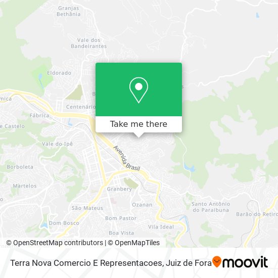 Terra Nova Comercio E Representacoes map