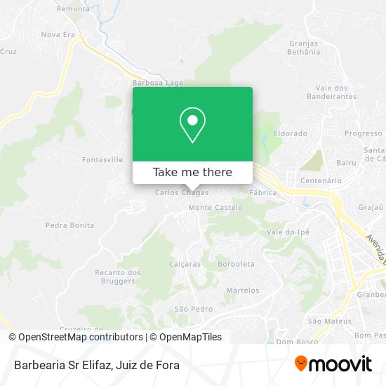 Barbearia Sr Elifaz map