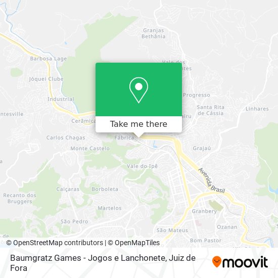 Baumgratz Games - Jogos e Lanchonete map