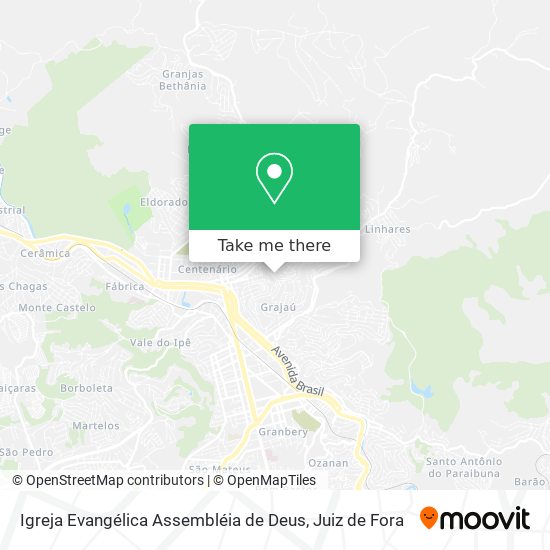 Igreja Evangélica Assembléia de Deus map