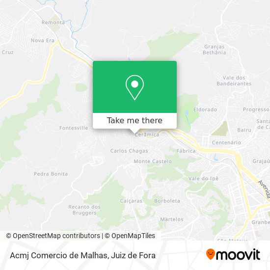 Acmj Comercio de Malhas map