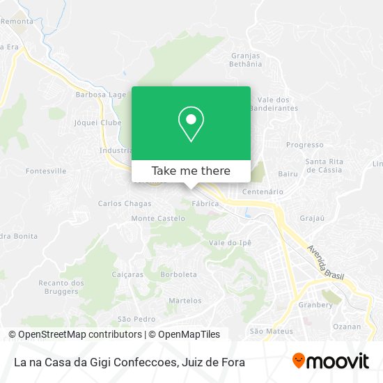 La na Casa da Gigi Confeccoes map