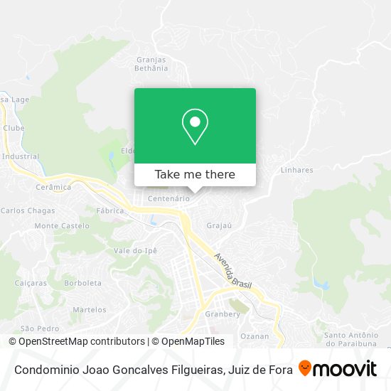 Condominio Joao Goncalves Filgueiras map