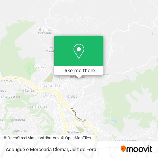 Acougue e Mercearia Clemar map