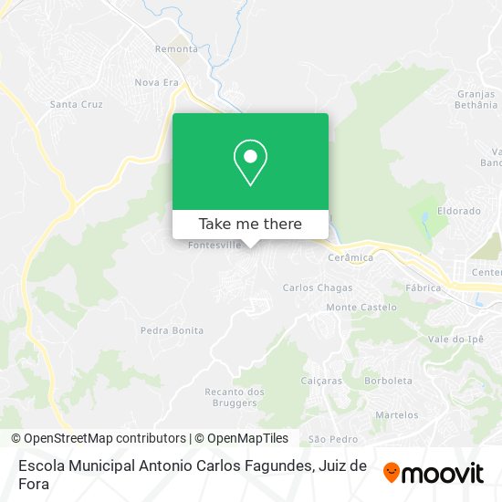 Escola Municipal Antonio Carlos Fagundes map