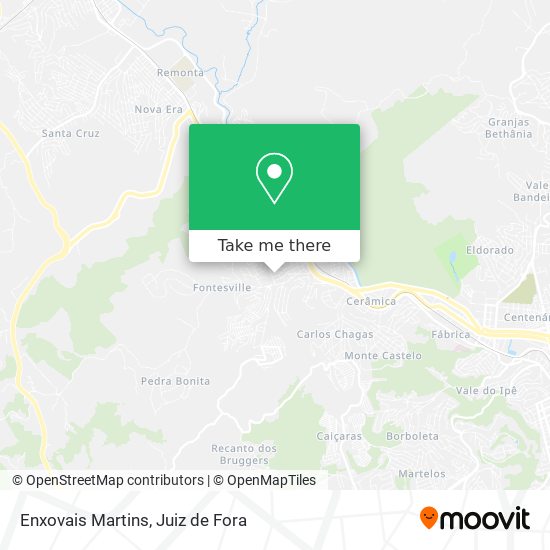 Enxovais Martins map