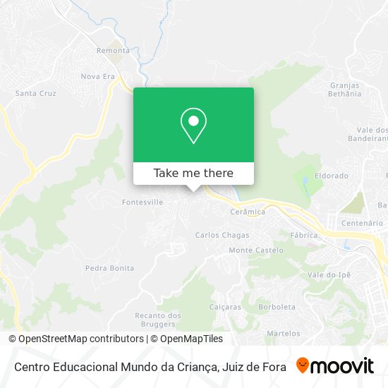 Centro Educacional Mundo da Criança map
