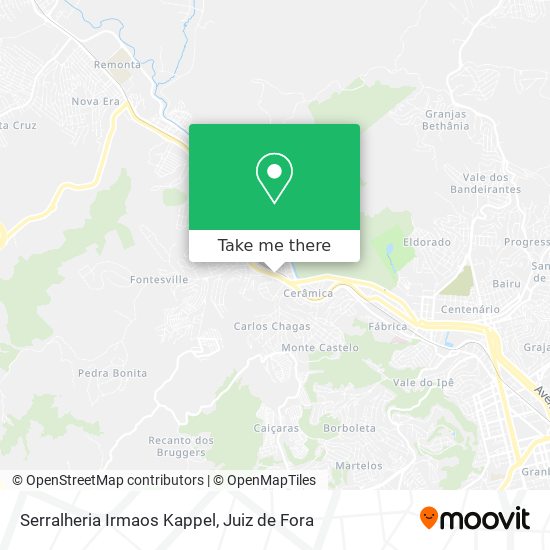 Serralheria Irmaos Kappel map