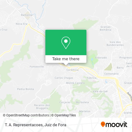 T. A. Representacoes map