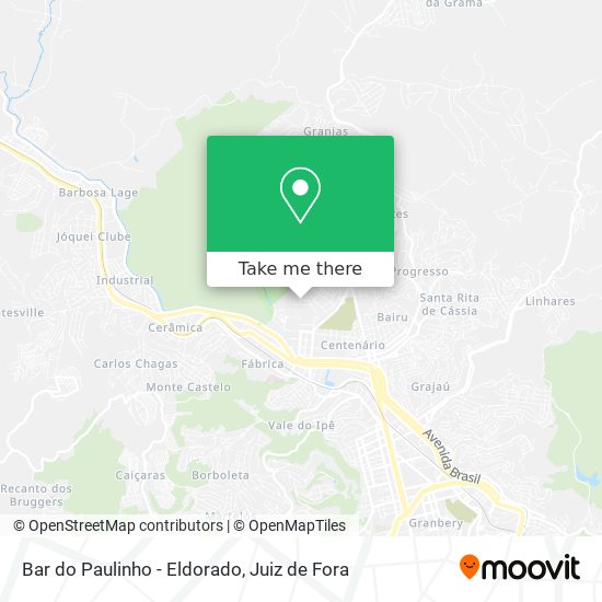 Bar do Paulinho - Eldorado map