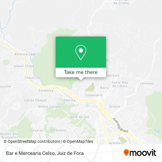 Bar e Mercearia Celso map