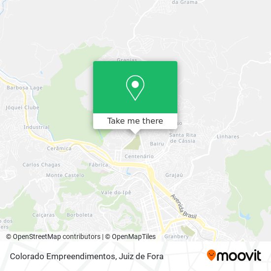 Colorado Empreendimentos map