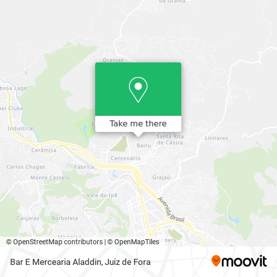 Bar E Mercearia Aladdin map
