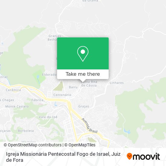 Igreja Missionária Pentecostal Fogo de Israel map
