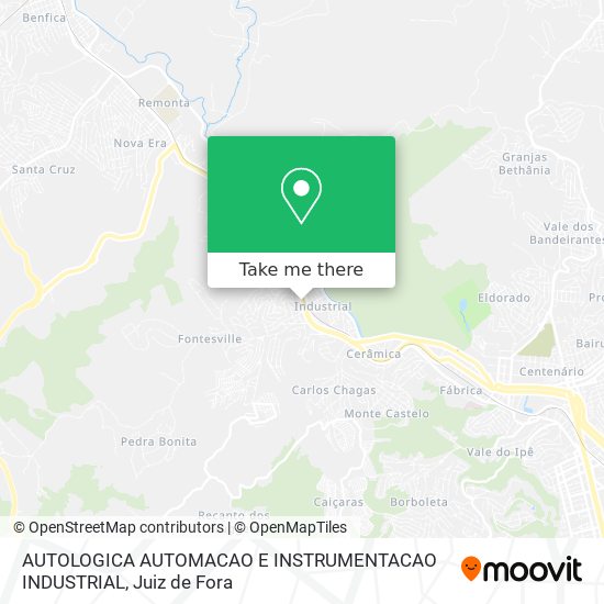 AUTOLOGICA AUTOMACAO E INSTRUMENTACAO INDUSTRIAL map