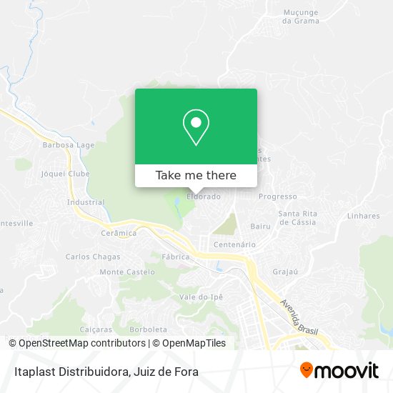 Itaplast Distribuidora map