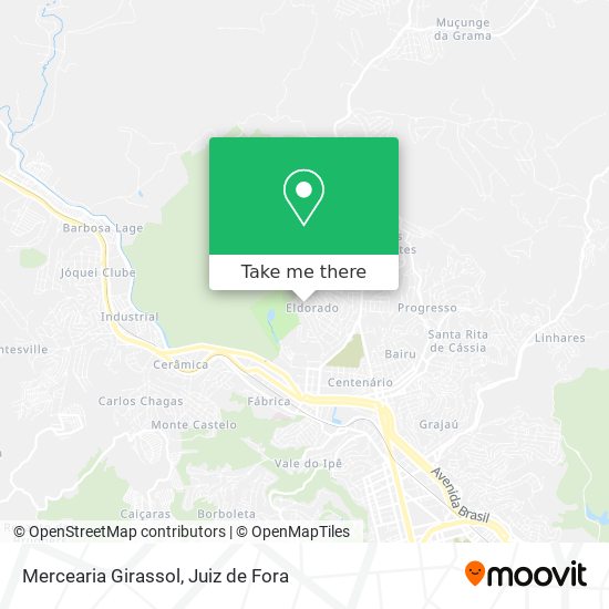 Mercearia Girassol map