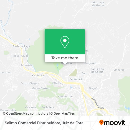 Salimp Comercial Distribuidora map