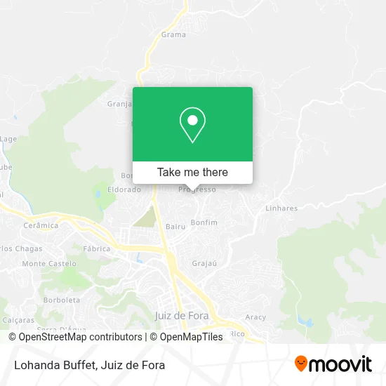 Lohanda Buffet map