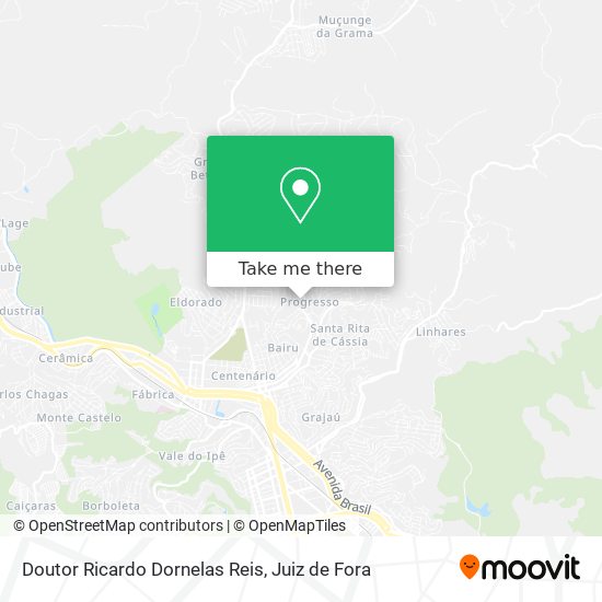 Mapa Doutor Ricardo Dornelas Reis
