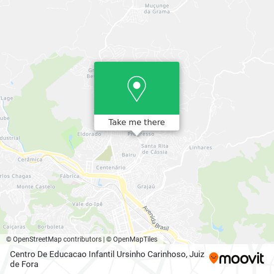 Centro De Educacao Infantil Ursinho Carinhoso map