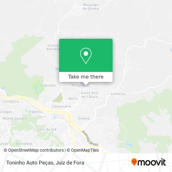 Toninho Auto Peças map