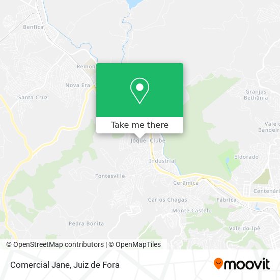 Comercial Jane map