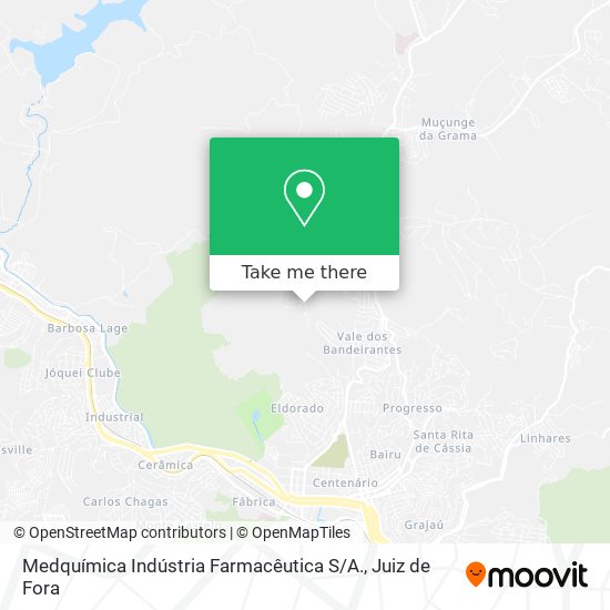 Medquímica Indústria Farmacêutica S / A. map