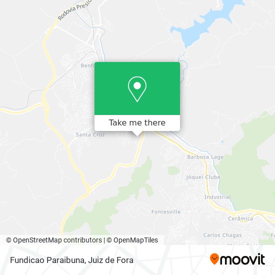 Fundicao Paraibuna map
