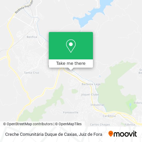 Creche Comunitária Duque de Caxias map