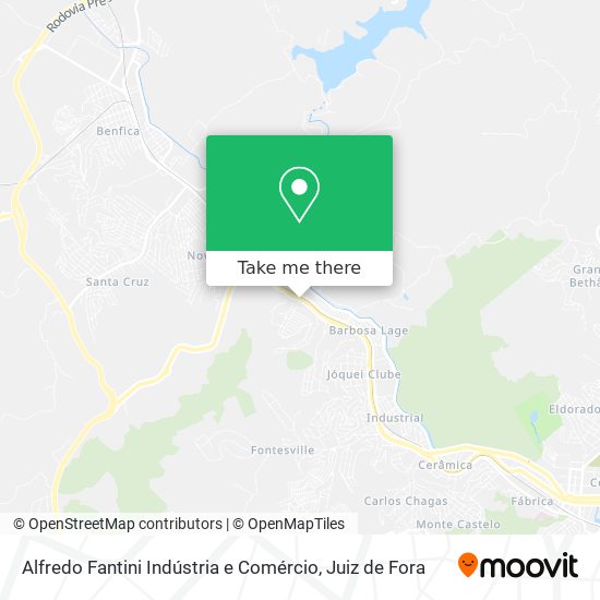 Alfredo Fantini Indústria e Comércio map