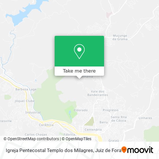 Igreja Pentecostal Templo dos Milagres map