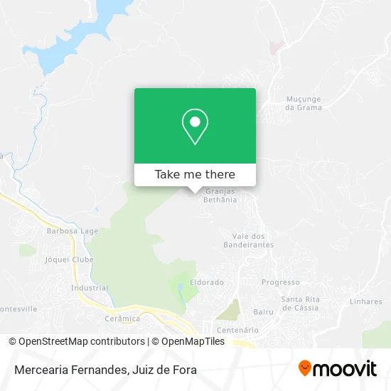 Mercearia Fernandes map