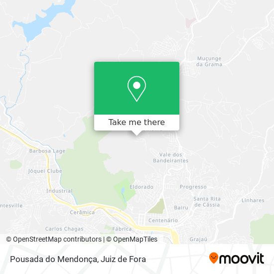 Pousada do Mendonça map
