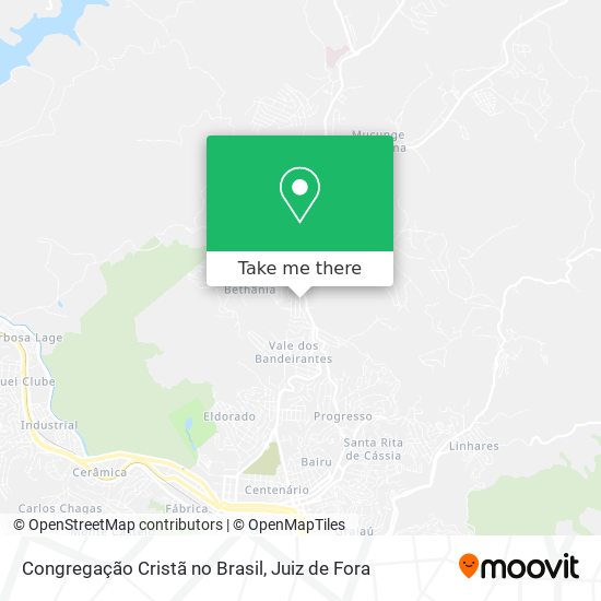 Congregação Cristã no Brasil map