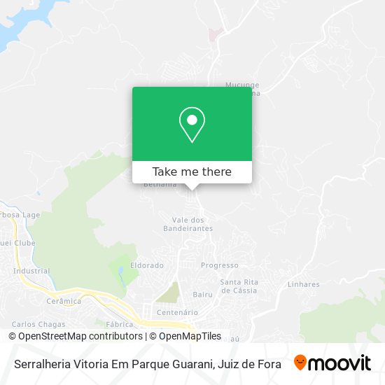 Serralheria Vitoria Em Parque Guarani map