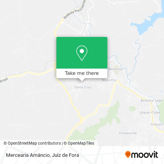 Mercearia Amâncio map