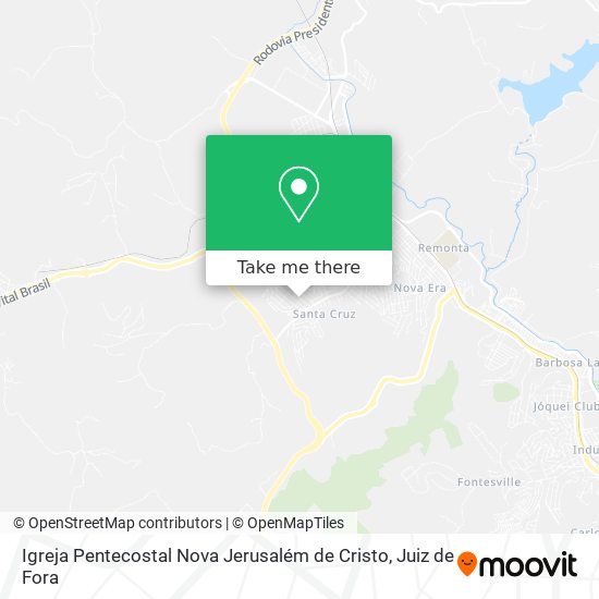 Igreja Pentecostal Nova Jerusalém de Cristo map