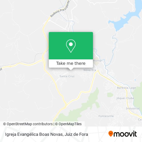 Igreja Evangélica Boas Novas map