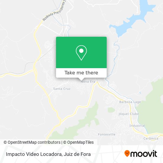 Impacto Video Locadora map