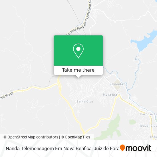 Nanda Telemensagem Em Nova Benfica map