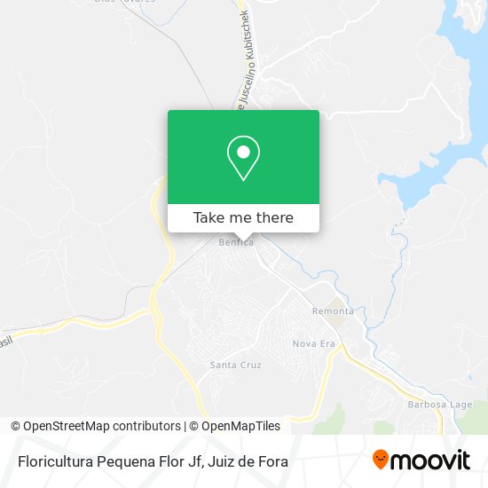 Floricultura Pequena Flor Jf map