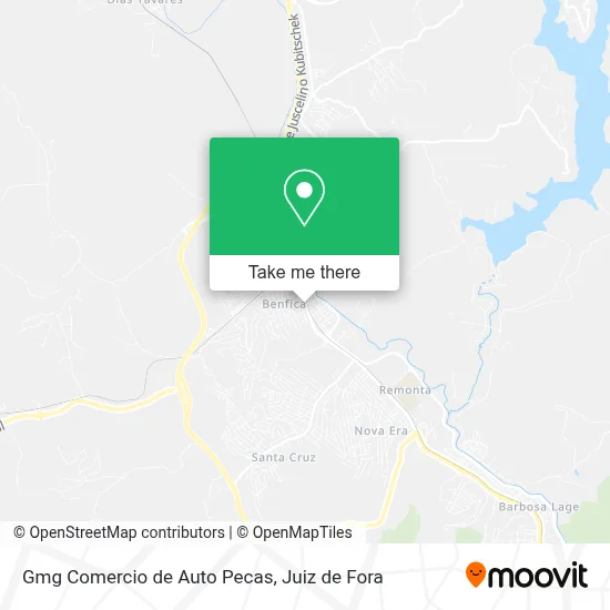 Gmg Comercio de Auto Pecas map