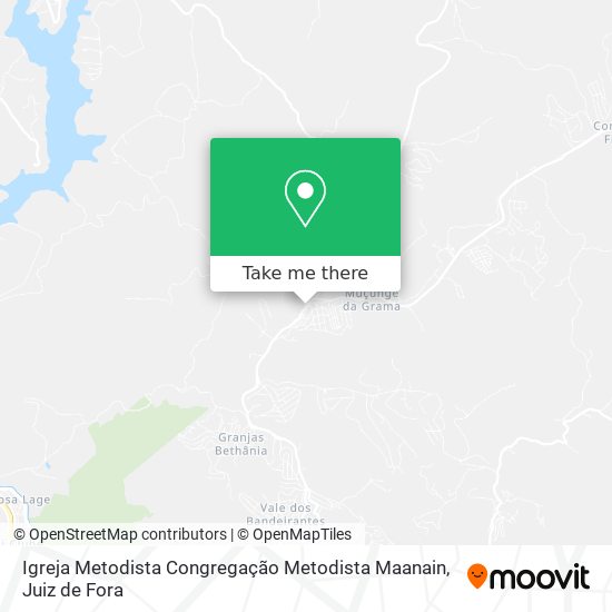 Igreja Metodista Congregação Metodista Maanain map