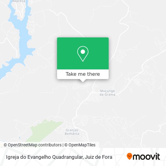 Igreja do Evangelho Quadrangular map