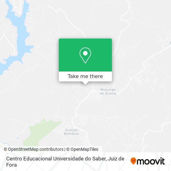 Centro Educacional Universidade do Saber map
